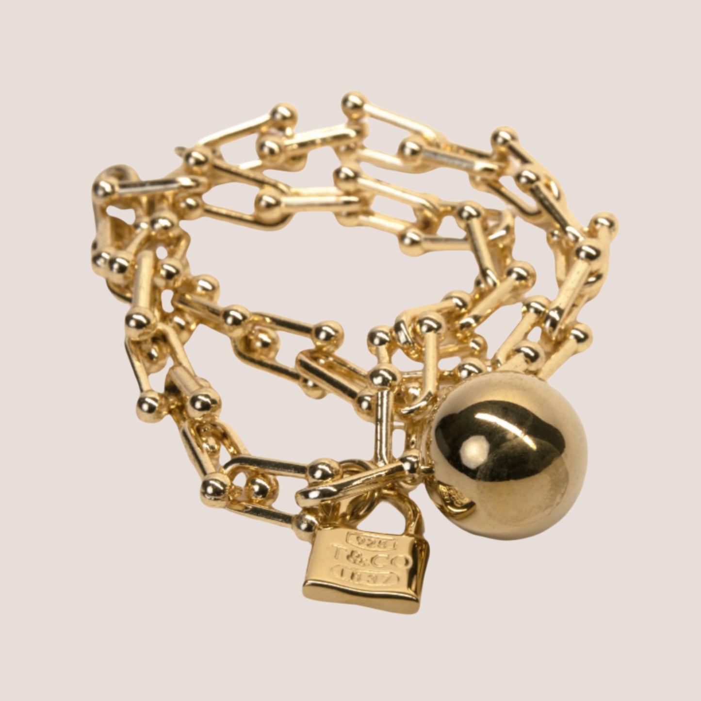 BALL & LOCK BRACELET