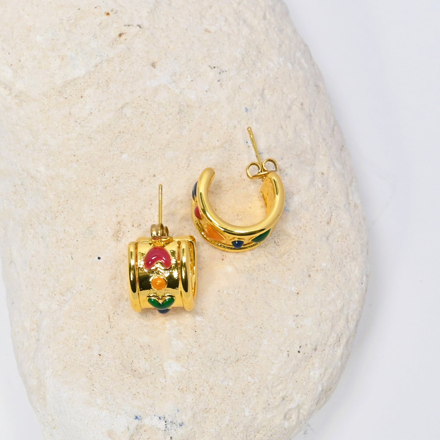 Color My Heart Earring