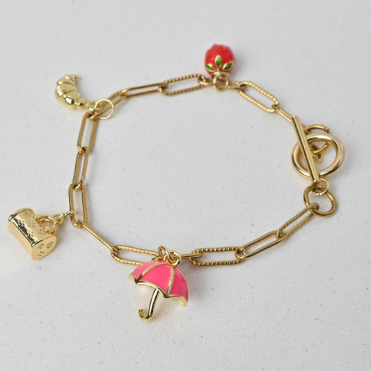 Three Charm Bracelet