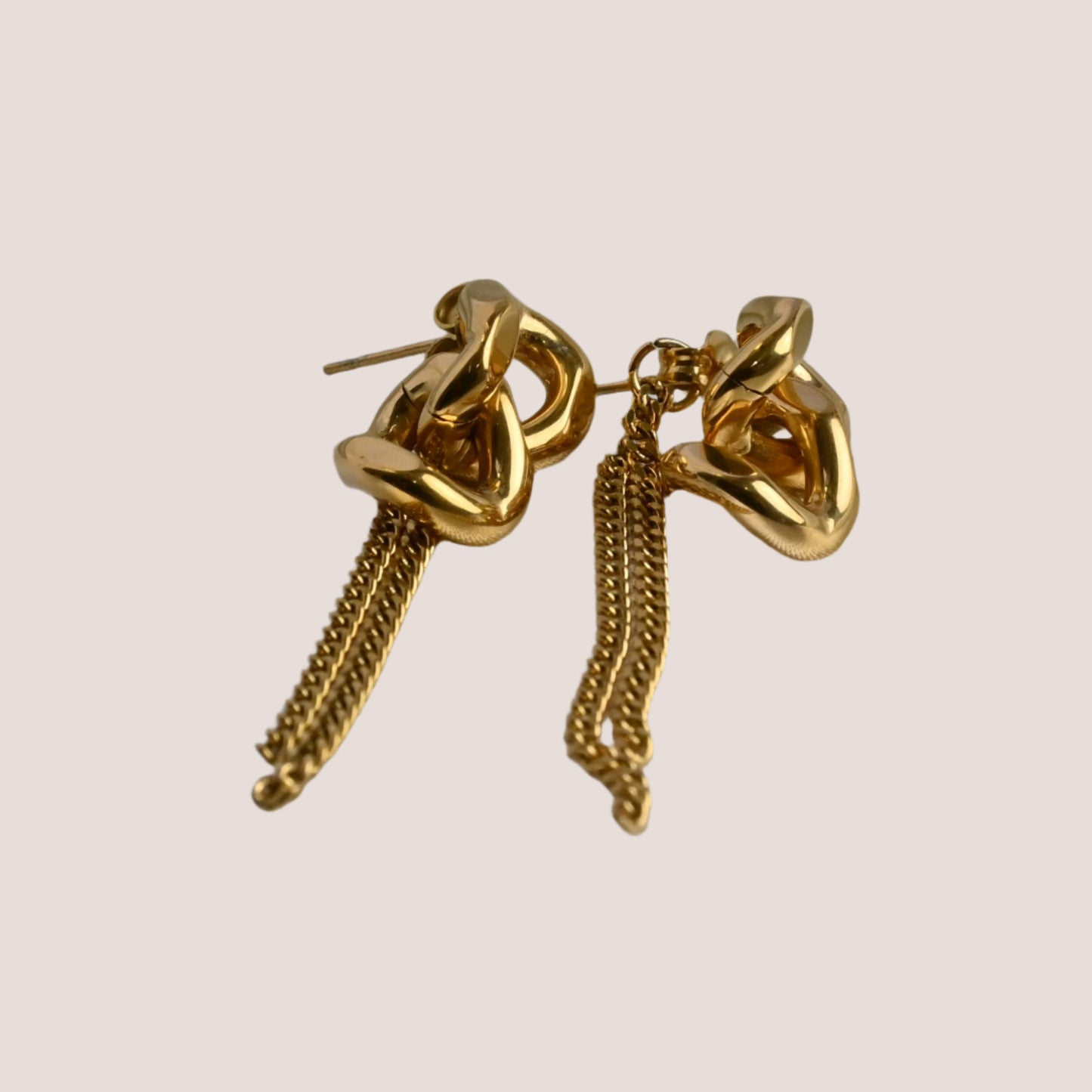 TASSEL THREADER EARRING