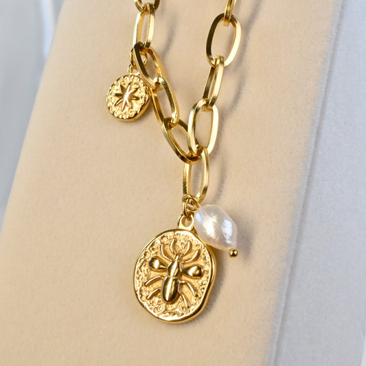 Sea Pearl Vintage Necklace