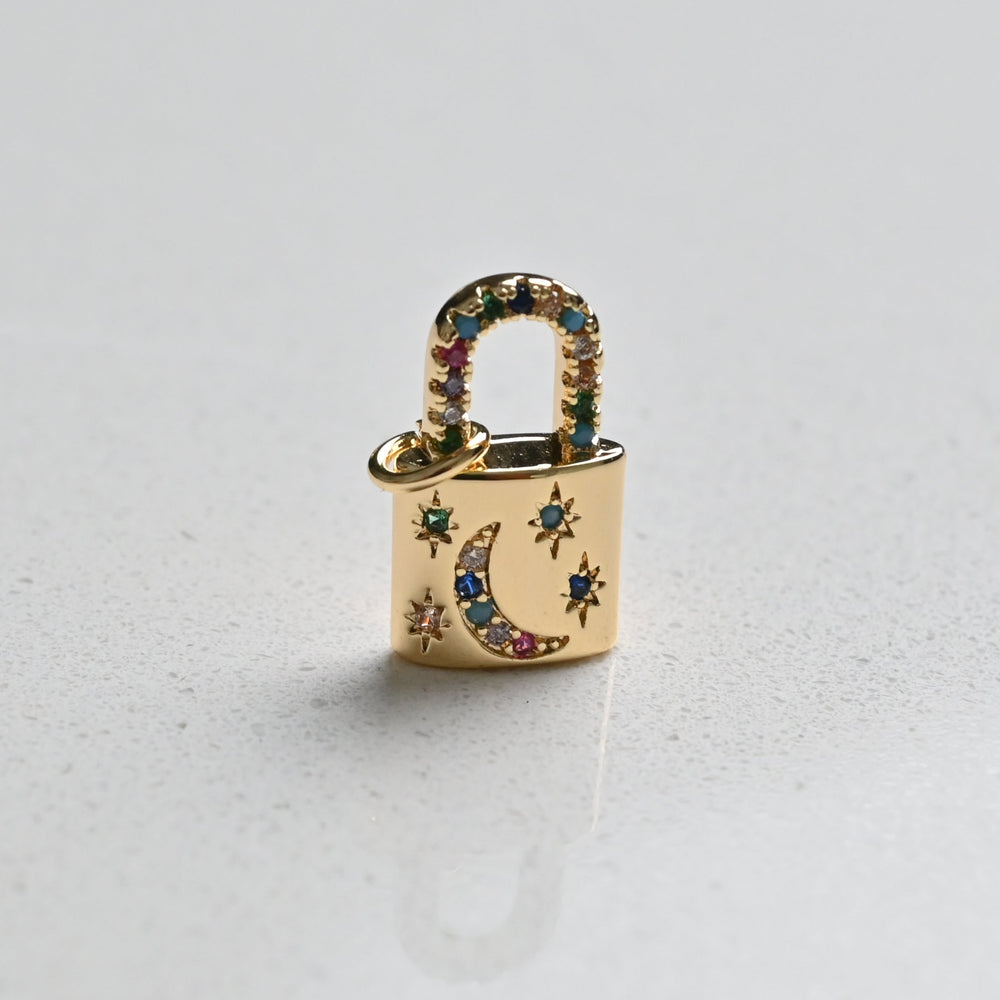 Glitter Padlock
