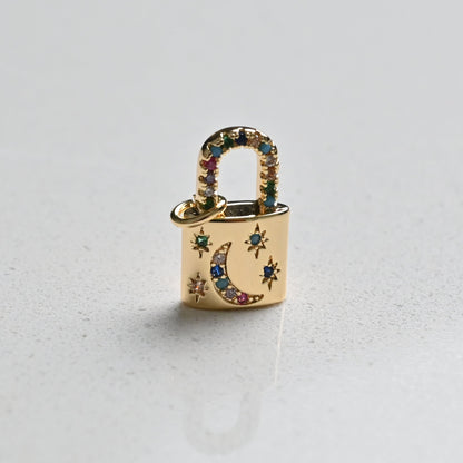 Glitter Padlock