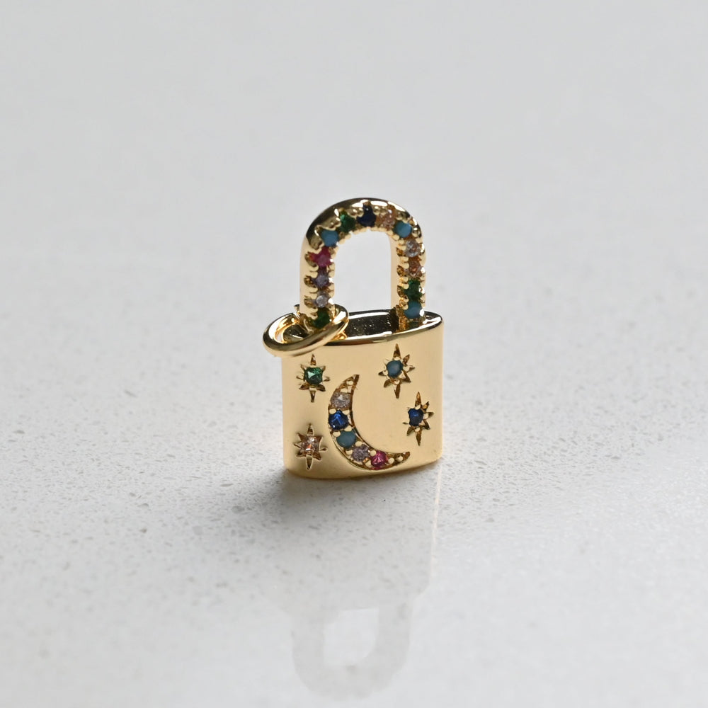 Glitter Padlock