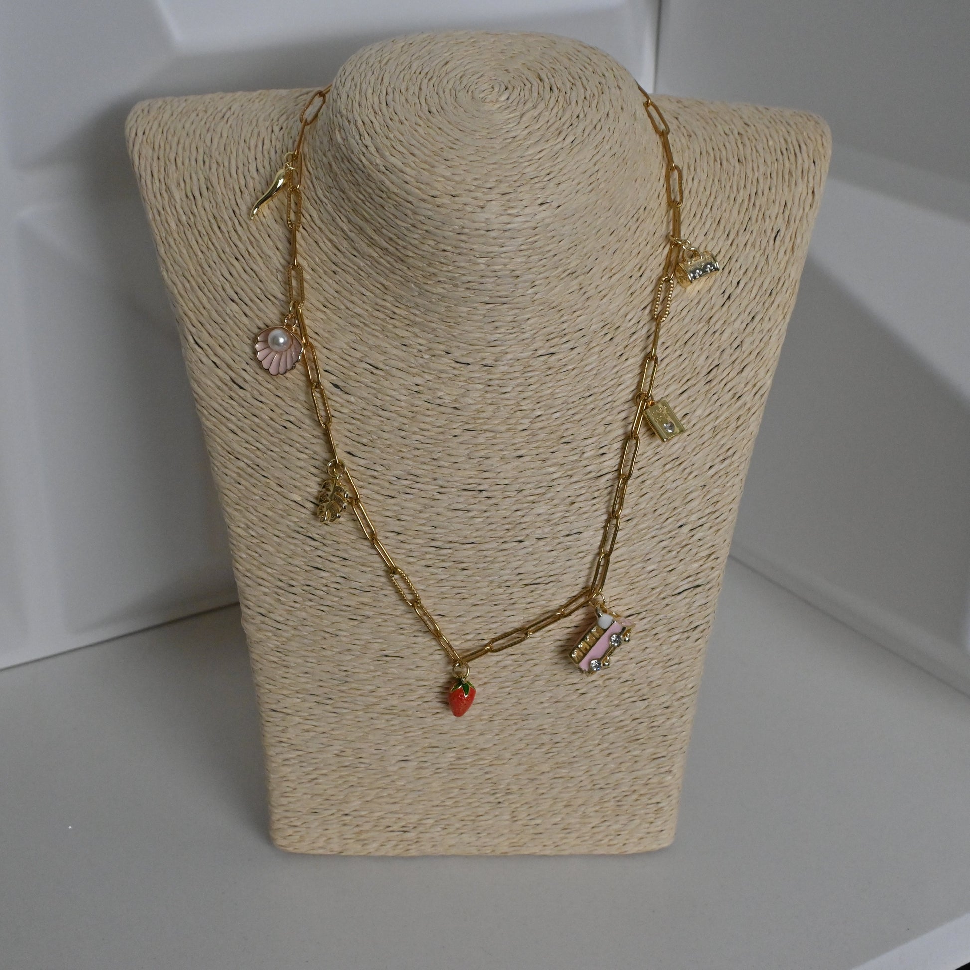 Five Charm Necklace