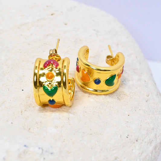 Color My Heart Earring