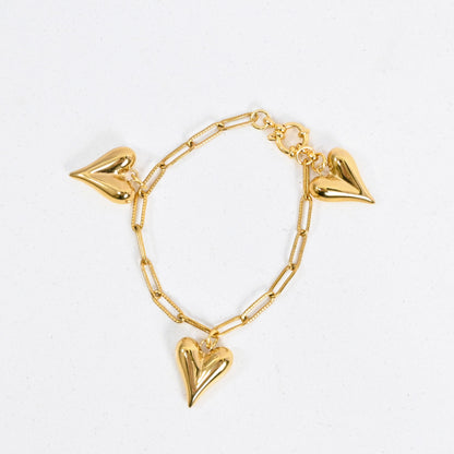 Pulsera Tres Corazores