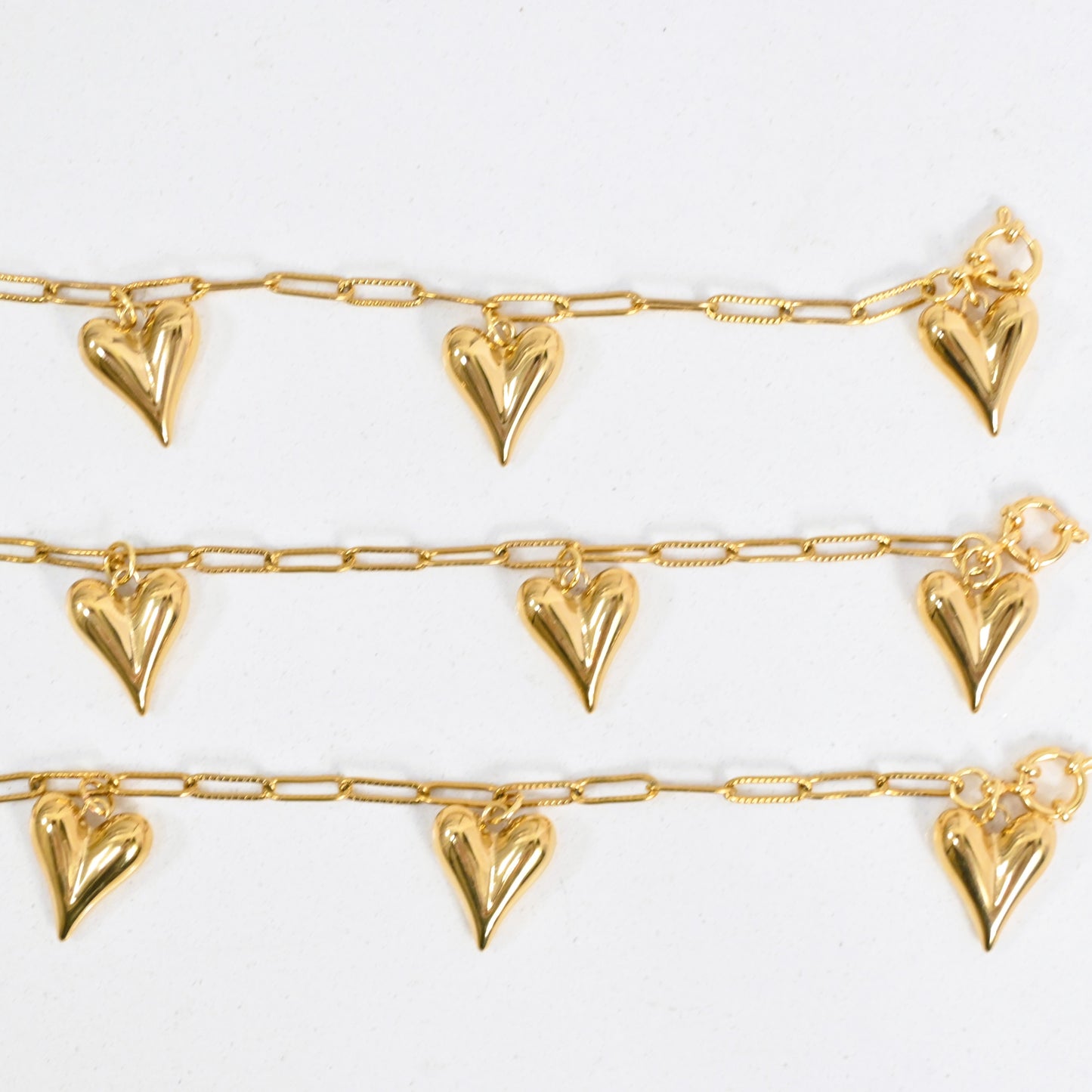 Pulsera Tres Corazores