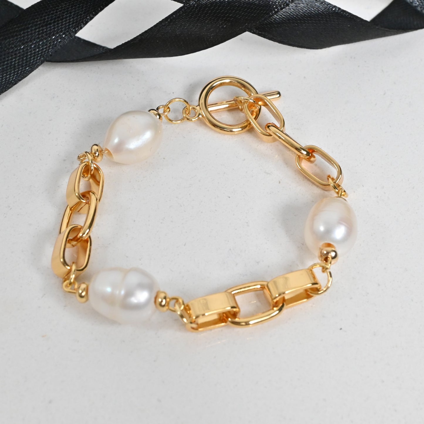 Brazalete Perlas