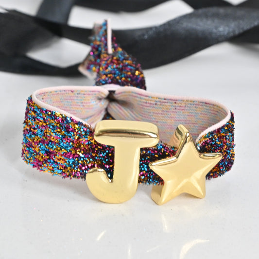 Pulsera Bubble con Inicial/Charm