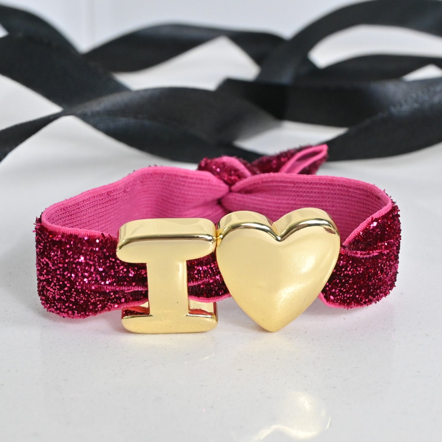 Pulsera Bubble con Inicial/Charm