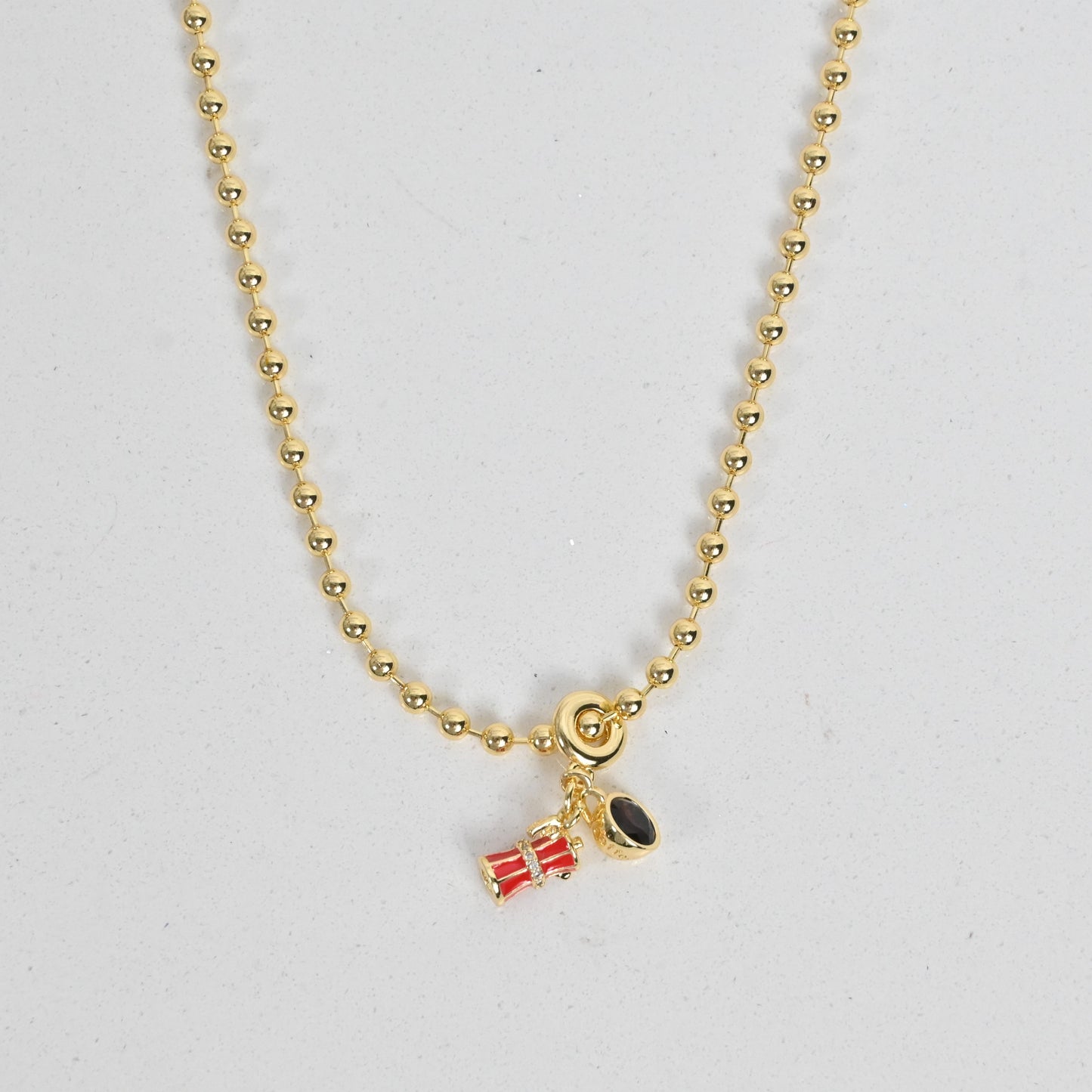 Amor Café Necklace
