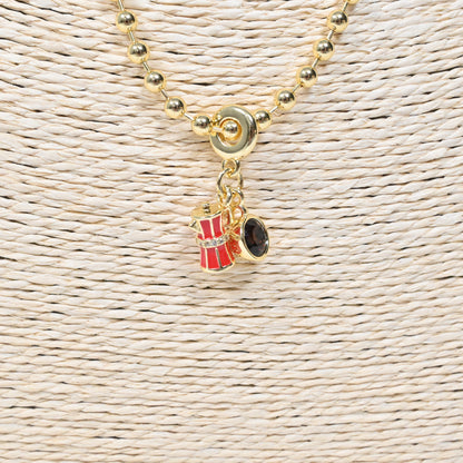 Amor Café Necklace
