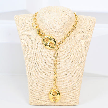 Golden Link Necklace