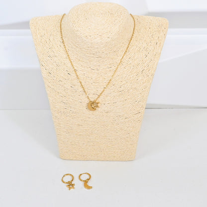 Estrella & Luna Necklace Set
