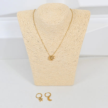 Estrella & Luna Necklace Set