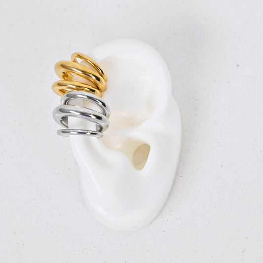 Ear Cuff Triple Linea