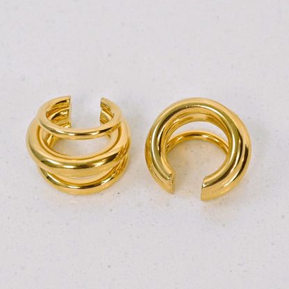 Ear Cuff Triple Linea