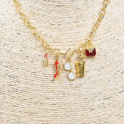 Runway Charm Necklace Edition ❤️🖤