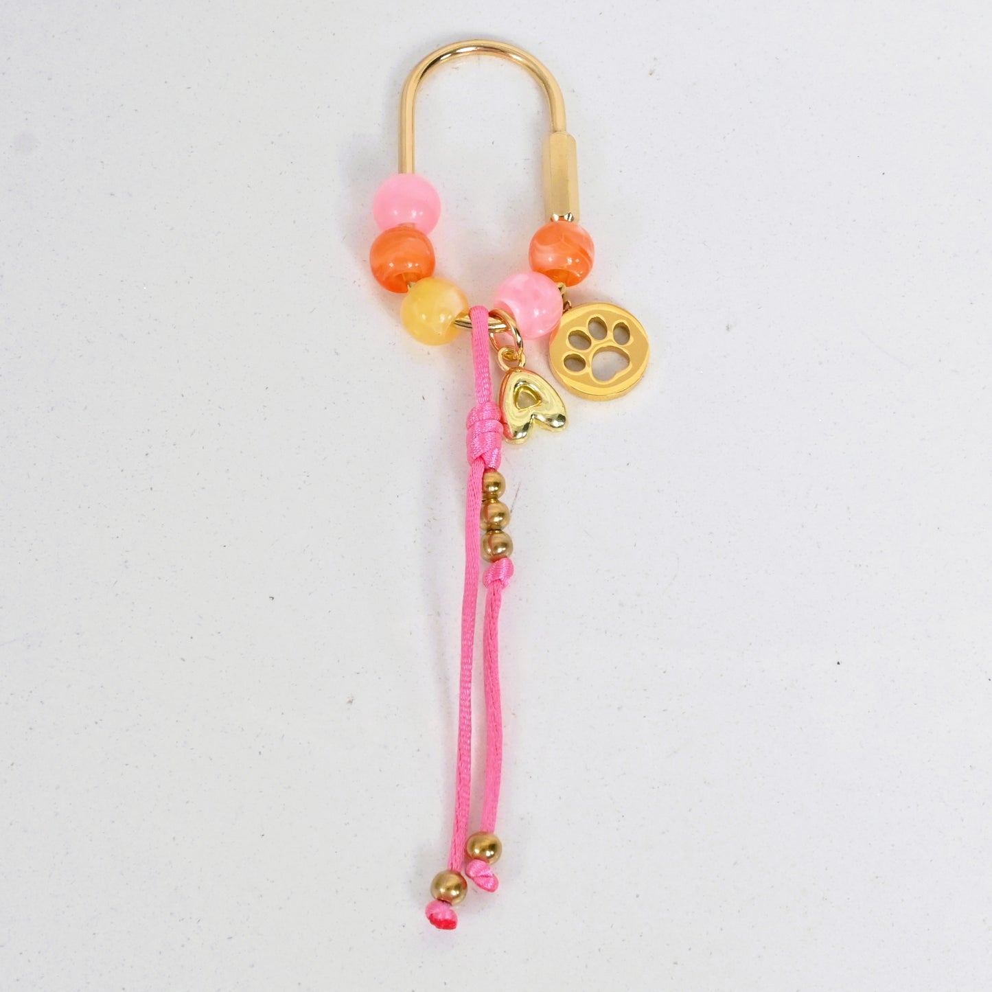 Letter Bag Charm