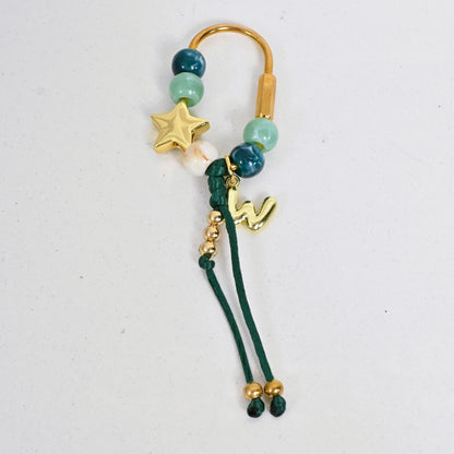 Letter Bag Charm