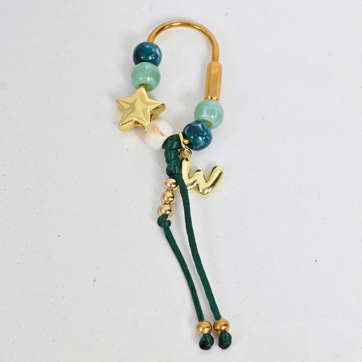 Letter Bag Charm