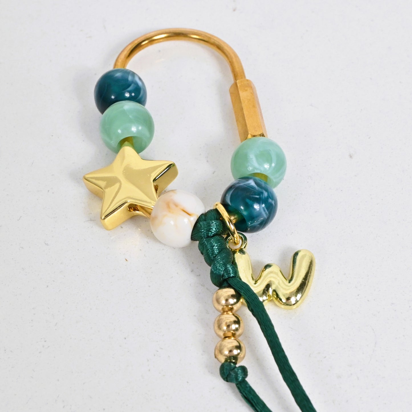 Letter Bag Charm
