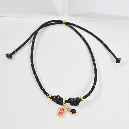 Amor Café Cord Necklace