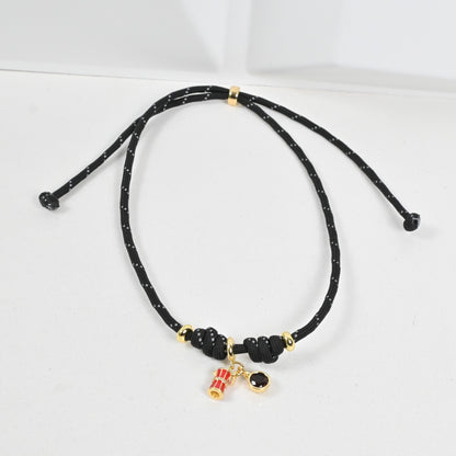 Amor Café Cord Necklace