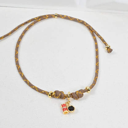 Amor Café Cord Necklace