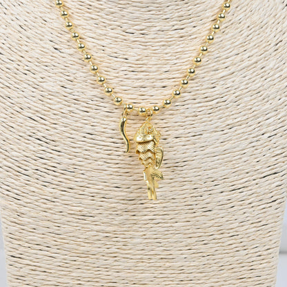Collar Pez Dorado