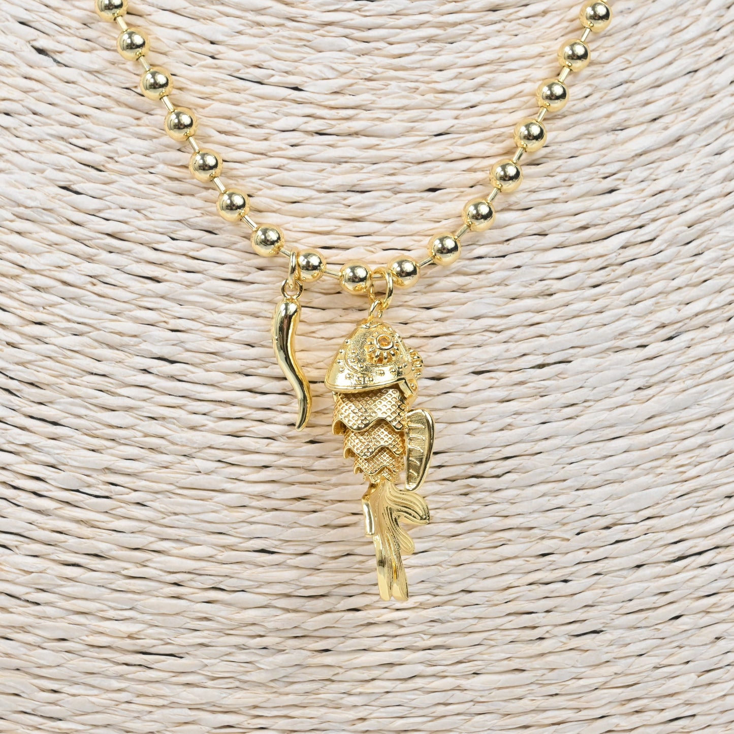 Collar Pez Dorado