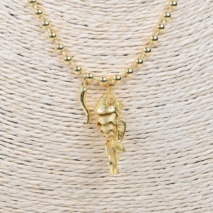 Collar Pez Dorado