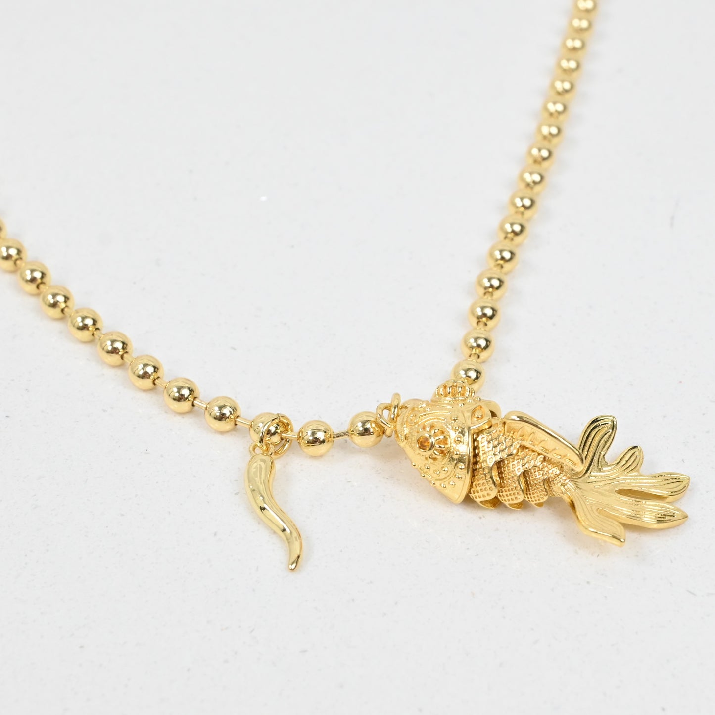 Collar Pez Dorado