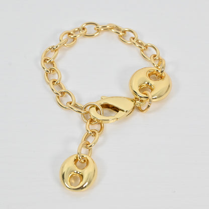 Golden Link Bracelet