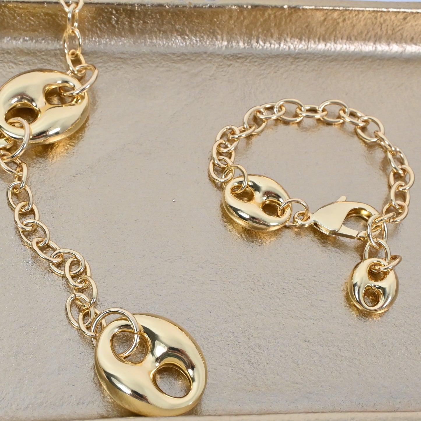 Golden Link Bracelet
