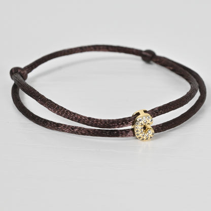 Pulsera de Hilo con Letra