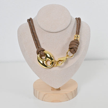 Collar Madeleine - Collar cordón con cierre
