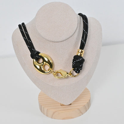 Collar Madeleine - Collar cordón con cierre