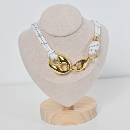 Collar Madeleine - Collar cordón con cierre