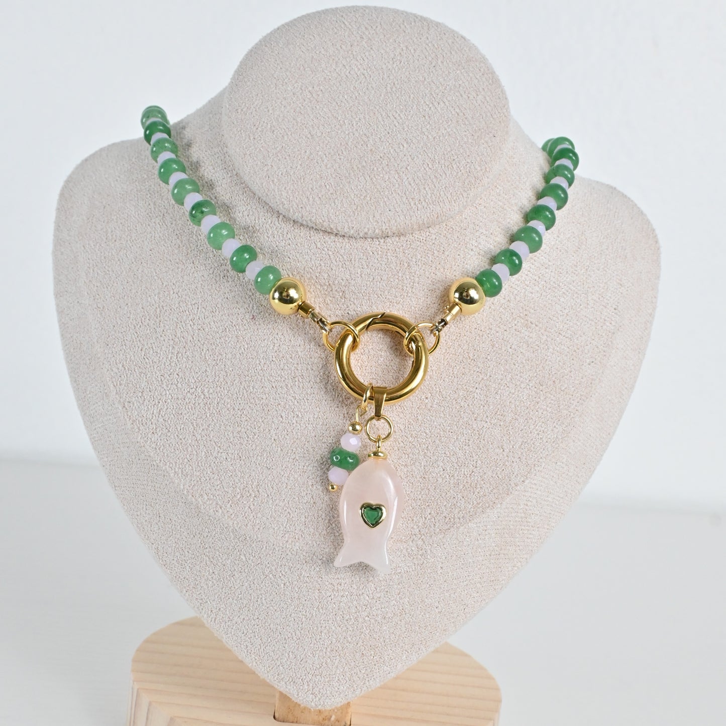 Collar Jade Verde Isla