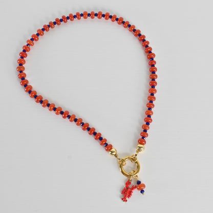 Collar Jade Rojo Isla