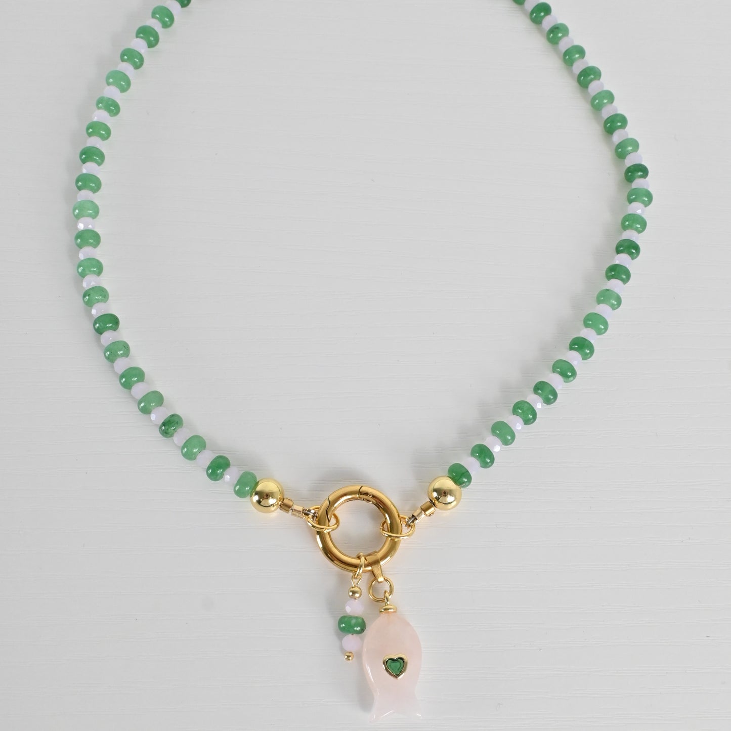Collar Jade Verde Isla