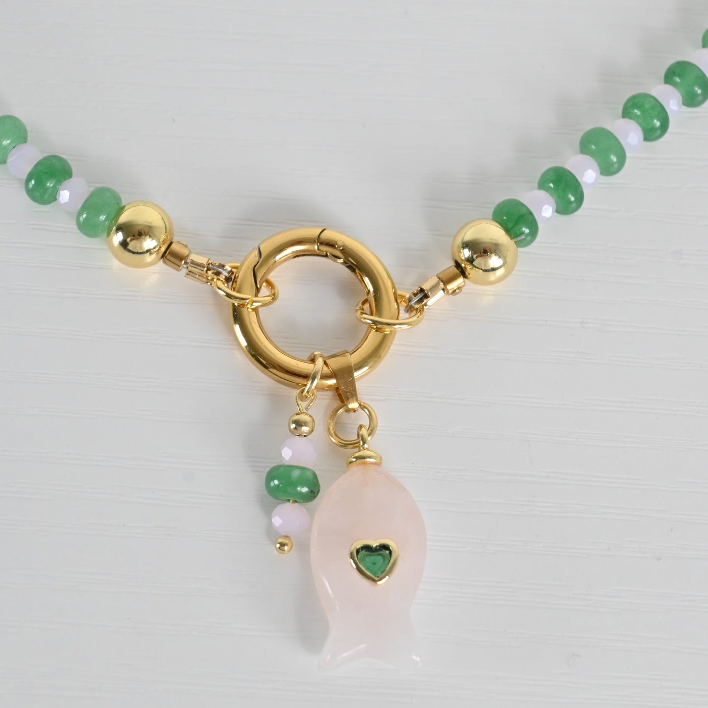 Collar Jade Verde Isla
