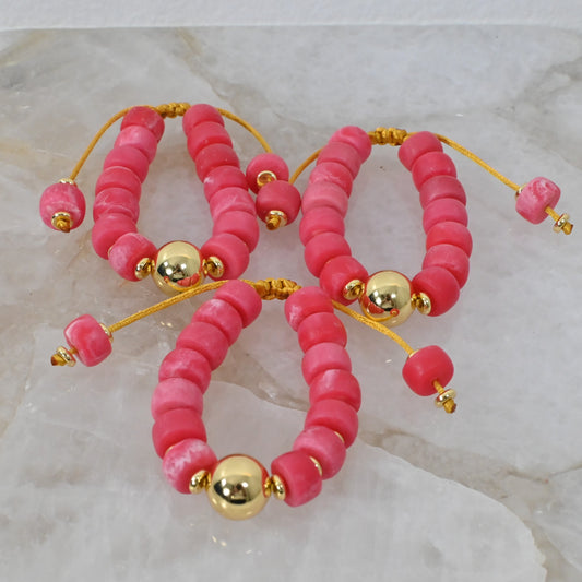 Pulsera Alondra | Pulsera Ajustable de Beads Acrílicos