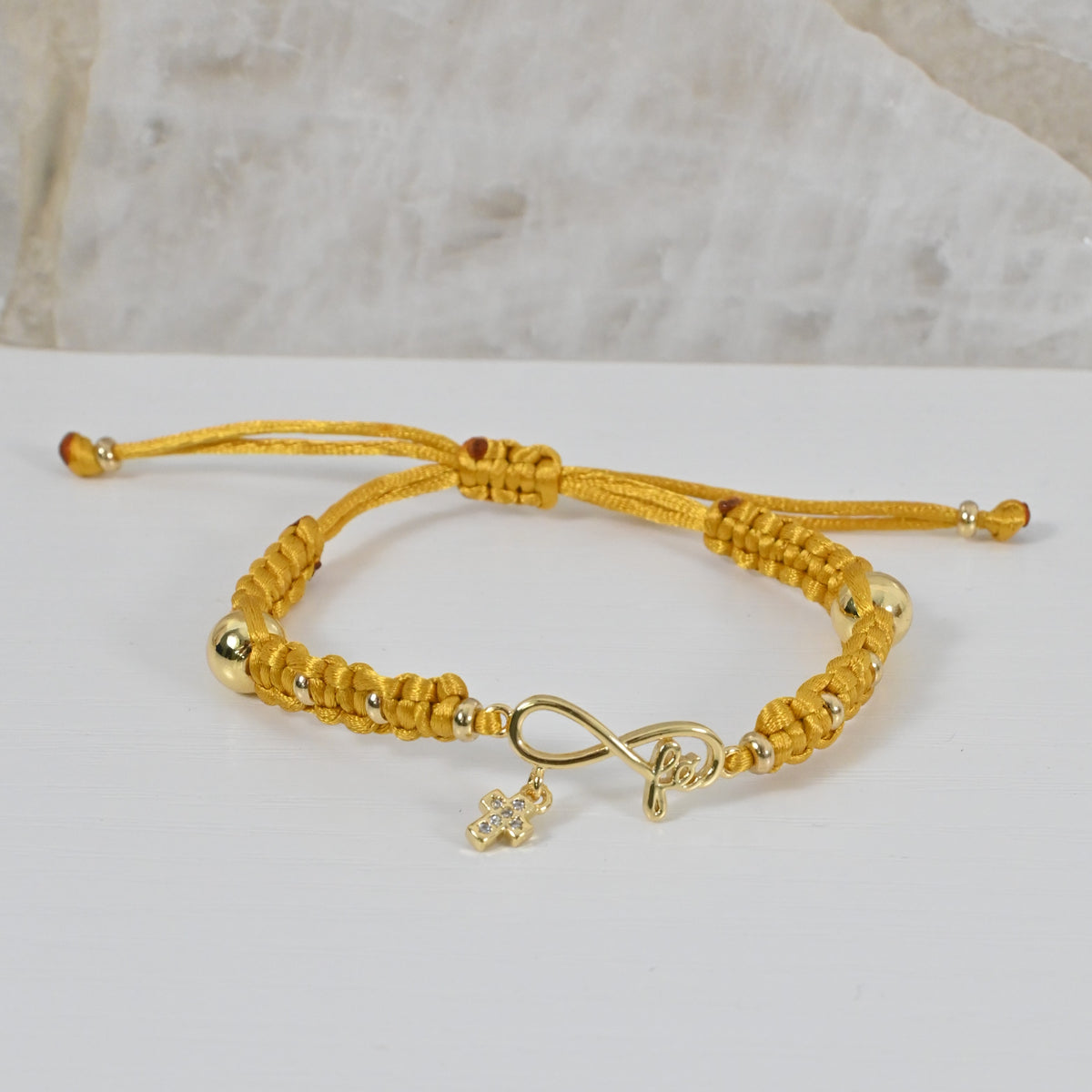 Pulsera Mi Fe | Pulsera con charm Fe ajustable