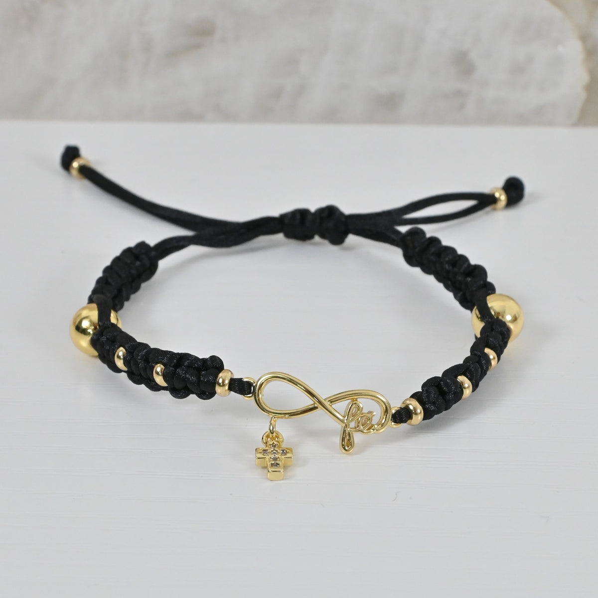 Pulsera Mi Fe | Pulsera con charm Fe ajustable