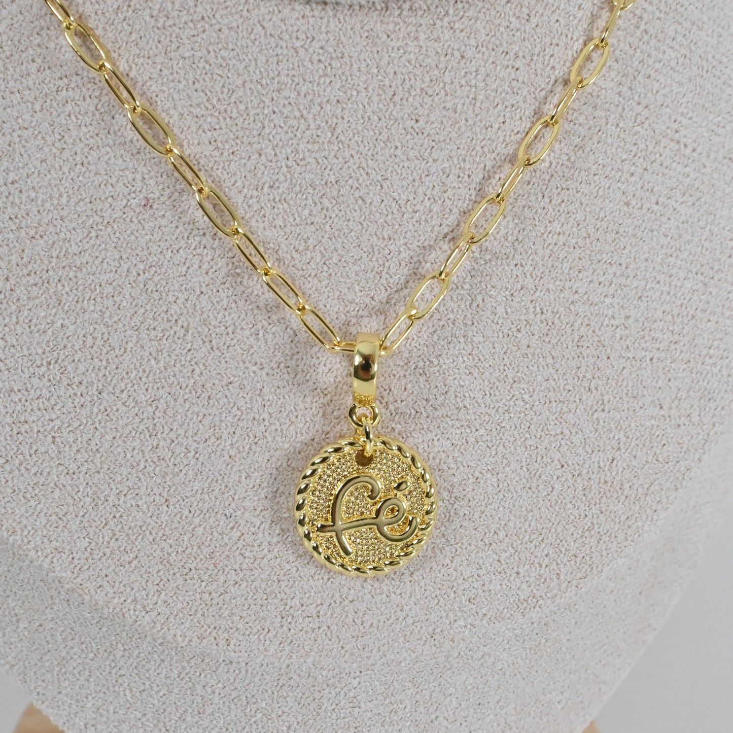Cadena Creer en Él | Cadena Clip con Charm Mi Fé