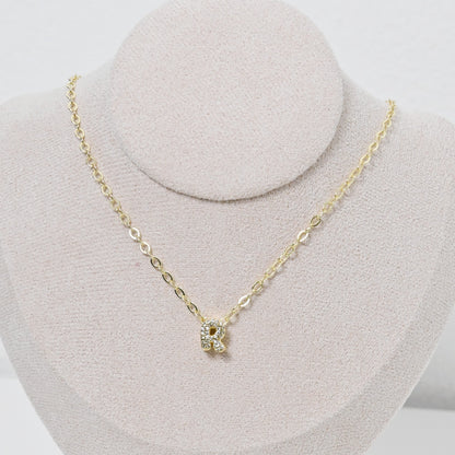 Mini Letter | Cadena Minimalista Personalizada con Inicial enchapada en Oro