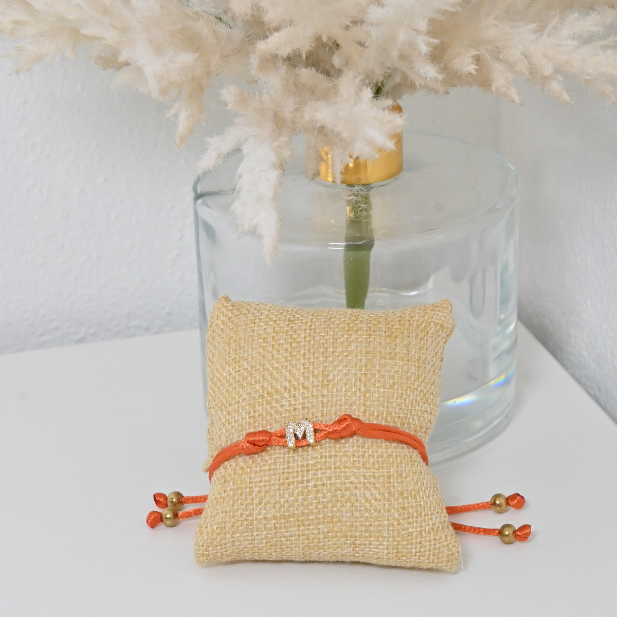 Pulsera Mi Letra Autum| Pulsera Personalizada con Inicial Hecha a Mano
